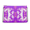 Pareidolia XOX Western Purple Luxury Crossbody Bag With Chain