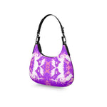 Pareidolia XOX Western Purple Luxury Mini Curve Bag