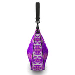 Pareidolia XOX Western Purple Luxury Curve Hobo Bag