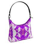 Pareidolia XOX Western Purple Luxury Square Hobo Bag