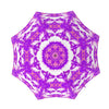 Pareidolia XOX Western Purple Luxury Umbrella