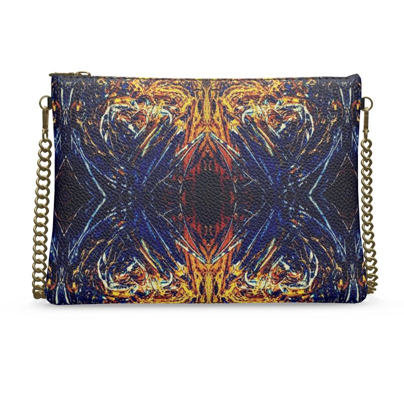 Baroque Palace Luxury Crossbody Bag With Chain