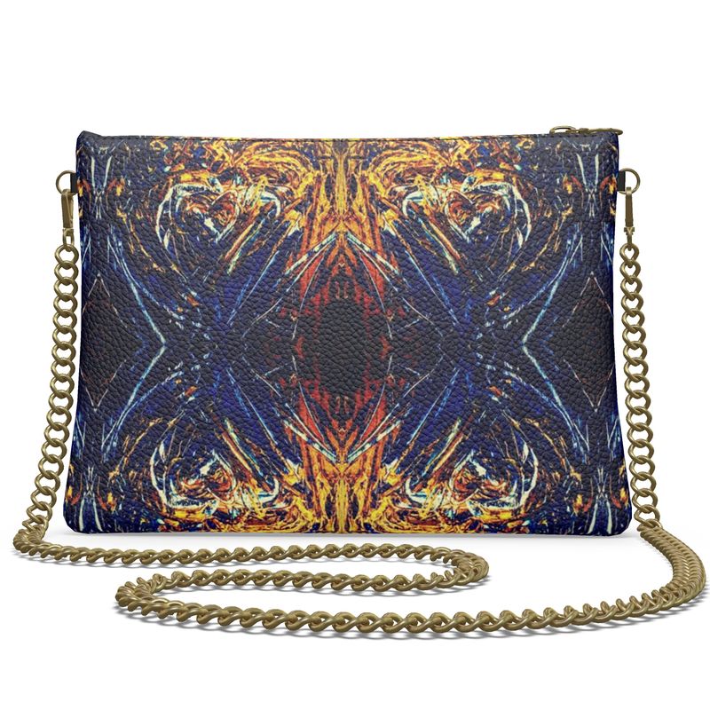Baroque Palace Luxury Crossbody Bag With Chain