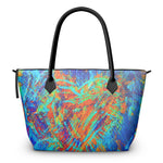Meraki Rainbow Heart Luxury Zip Top Handbags