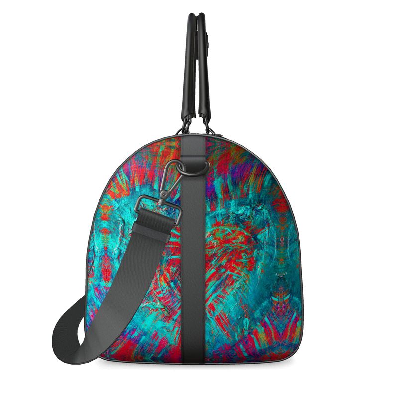 Meraki Fire Heart Luxury Duffle Bag