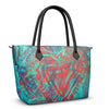 Meraki Fire Heart Luxury Zip Top Handbags