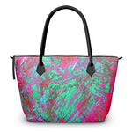 Meraki Pinky Promise Luxury Zip Top Handbags