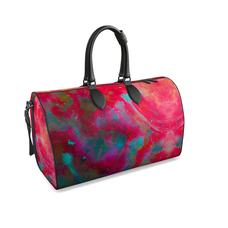 Two Wishes Red Planet Luxury Duffle Bag