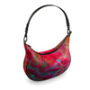 Two Wishes Red Planet Luxury Curve Hobo Bag