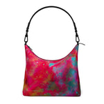 Two Wishes Red Planet Luxury Square Hobo Bag