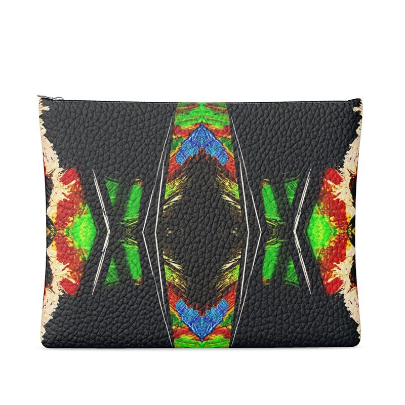 Tushka Eye Luxury Leather Clutch Bag