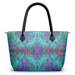 Good Vibes Ocean Eyes Luxury Zip Top Handbags