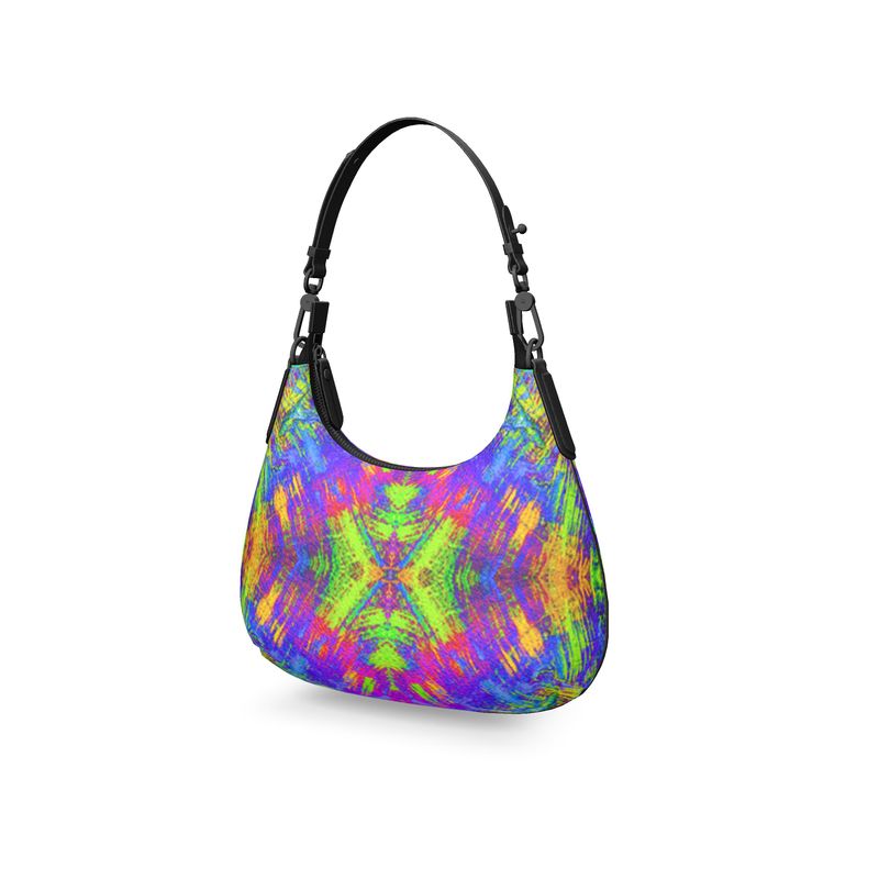 Good Vibes Mardi Gras Mambo Luxury Mini Curve Bag