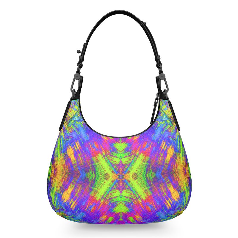 Good Vibes Mardi Gras Mambo Luxury Mini Curve Bag