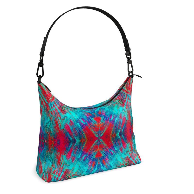 Good Vibes Canned Heat Luxury Square Hobo Bag