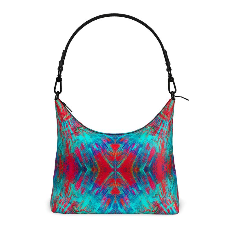 Good Vibes Canned Heat Luxury Square Hobo Bag
