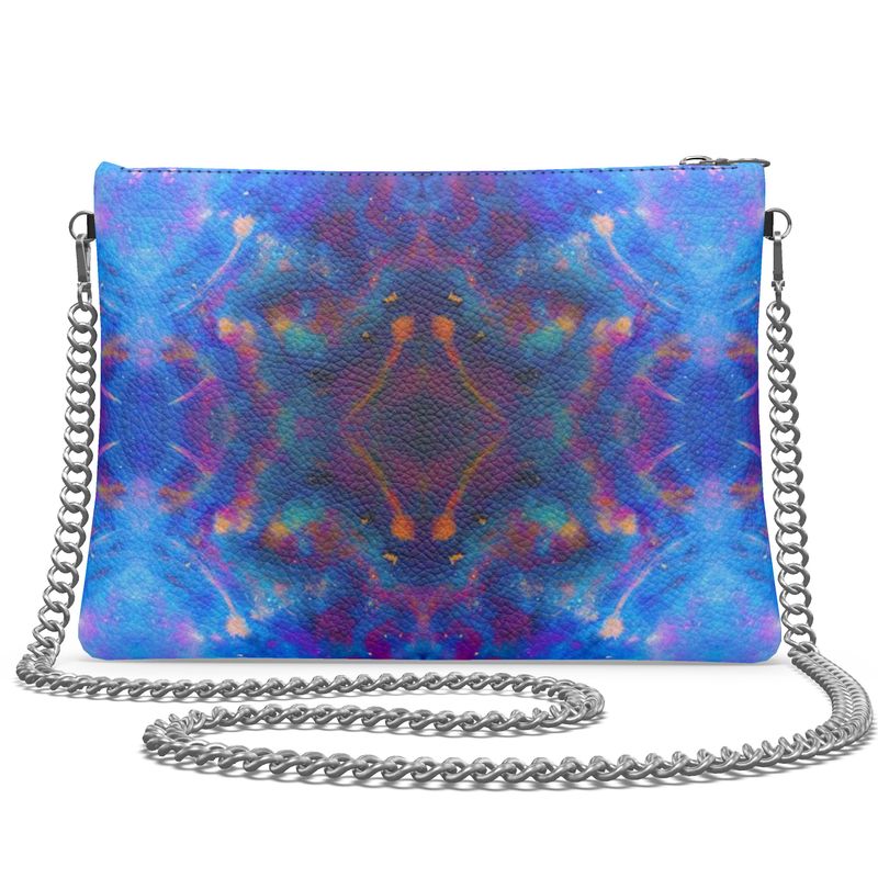 Two Wishes Cosmos Luxury Crossbody Bag With Chain
