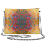 Two Wishes Sunburst Cosmos Luxury Crossbody Bag With Chain