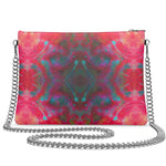 Two Wishes Red Planet Cosmos Luxury Crossbody Bag With Chain