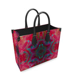 Two Wishes Red Planet Cosmos Luxury Leather Shopper Bag
