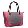 Two Wishes Red Planet Cosmos Luxury Zip Top Handbags