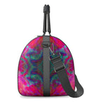 Two Wishes Pink Starburst Cosmos Luxury Duffle Bag
