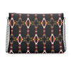 Tushka Bright Style Luxury Crossbody Bag With Chain