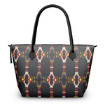Tushka Bright Style Luxury Zip Top Handbags