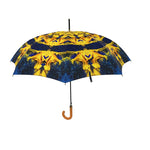 Golden Klecks Moths Luxury Umbrella