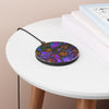 Stained Glass Frogs Purple Wireless Charger - Fridge Art Boutique