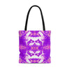 Pareidolia XOX Western Purple Tote Bag