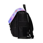 Pareidolia XOX Lavender Casual Shoulder Backpack