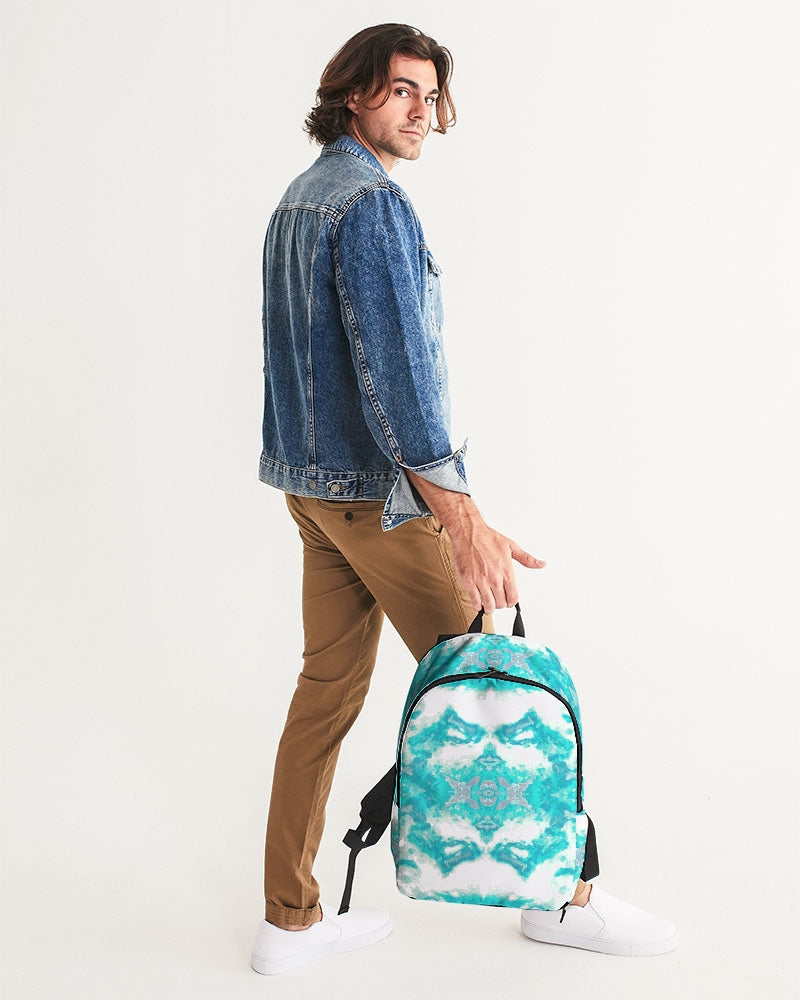 Pareidolia XOX Western Teal Large Backpack