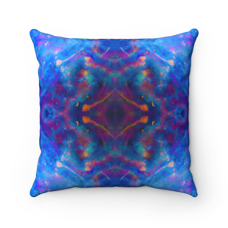 Two Wishes Cosmos Square Pillow