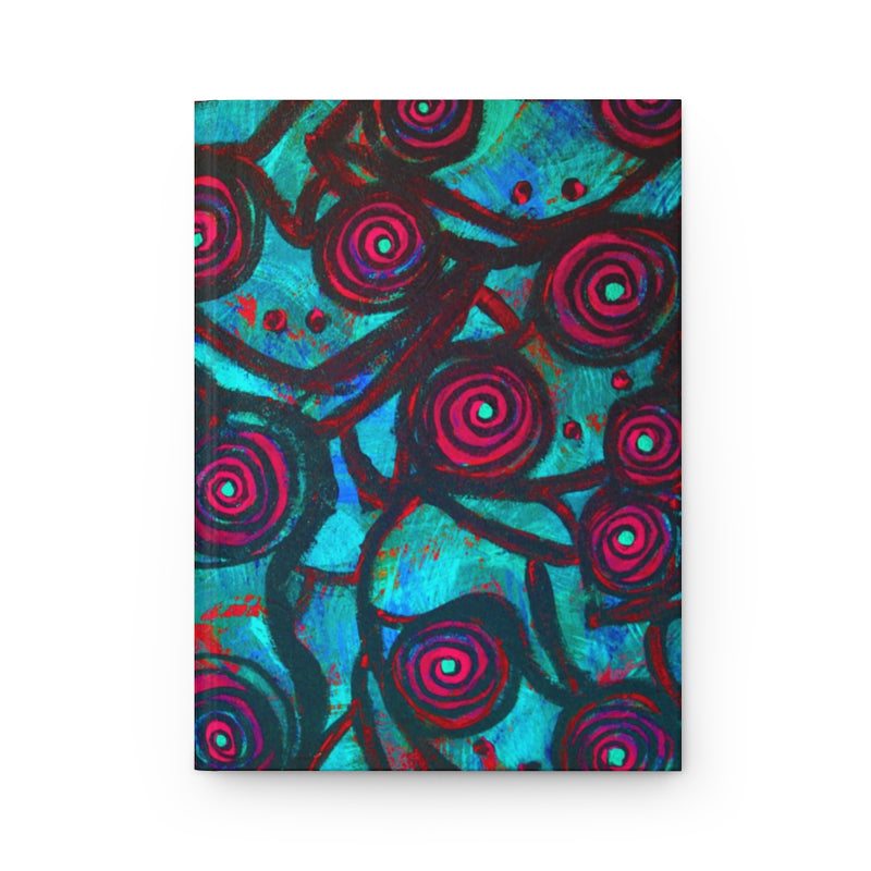 Stained Glass Frogs Cool Journal Matte