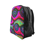 Confetti Frogs Pink School Backpack - Fridge Art Boutique