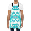 Pareidolia XOX Western Teal Apron