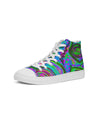 Happy Frogs Indigo Men's Hightop Canvas Shoe