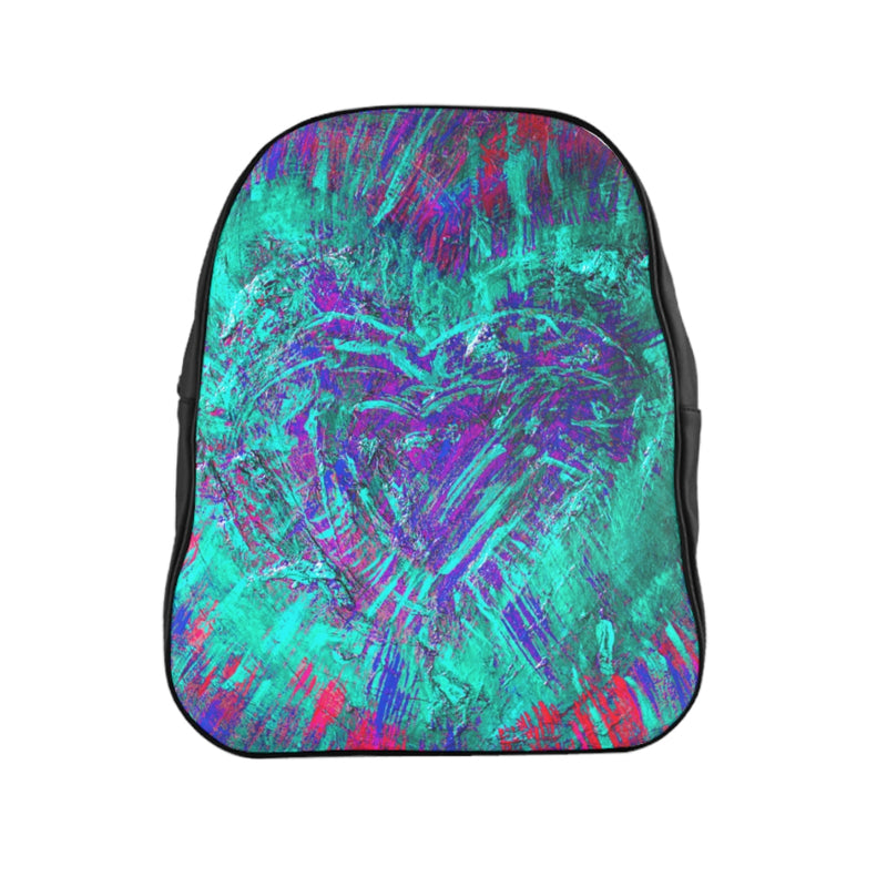 Meraki Ocean Heart School Backpack - Fridge Art Boutique