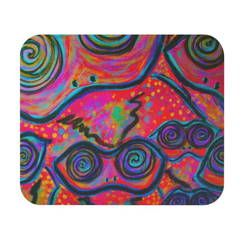 Happy Frogs Mouse Pad (Rectangle)