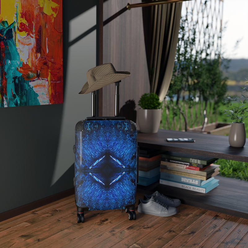 Golden Klecks Center Cabin Suitcase