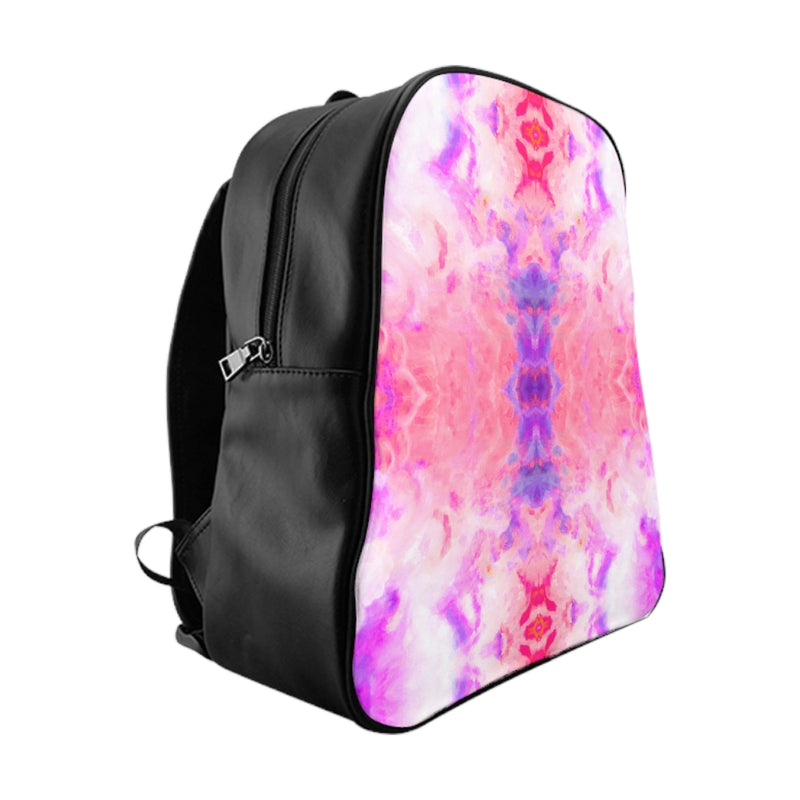 Pareidolia Cloud City Cotton Candy School Backpack