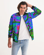 Happy Frogs Indigo Men's Bomber Jacket