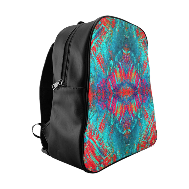 Good Vibes Fire And Ice School Backpack