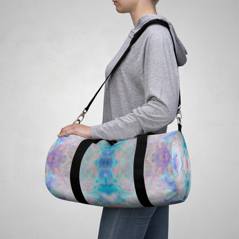 Pareidolia Cloud City Pastel Sky Duffle Bag