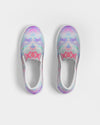 Pareidolia XOX Lilac Men's Slip-On Canvas Shoe