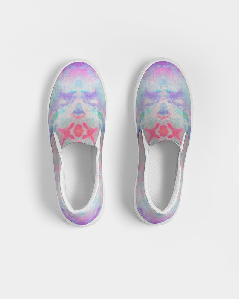 Pareidolia XOX Lilac Men's Slip-On Canvas Shoe