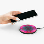 Two Wishes Pink Starburst Cosmos Wireless Charger