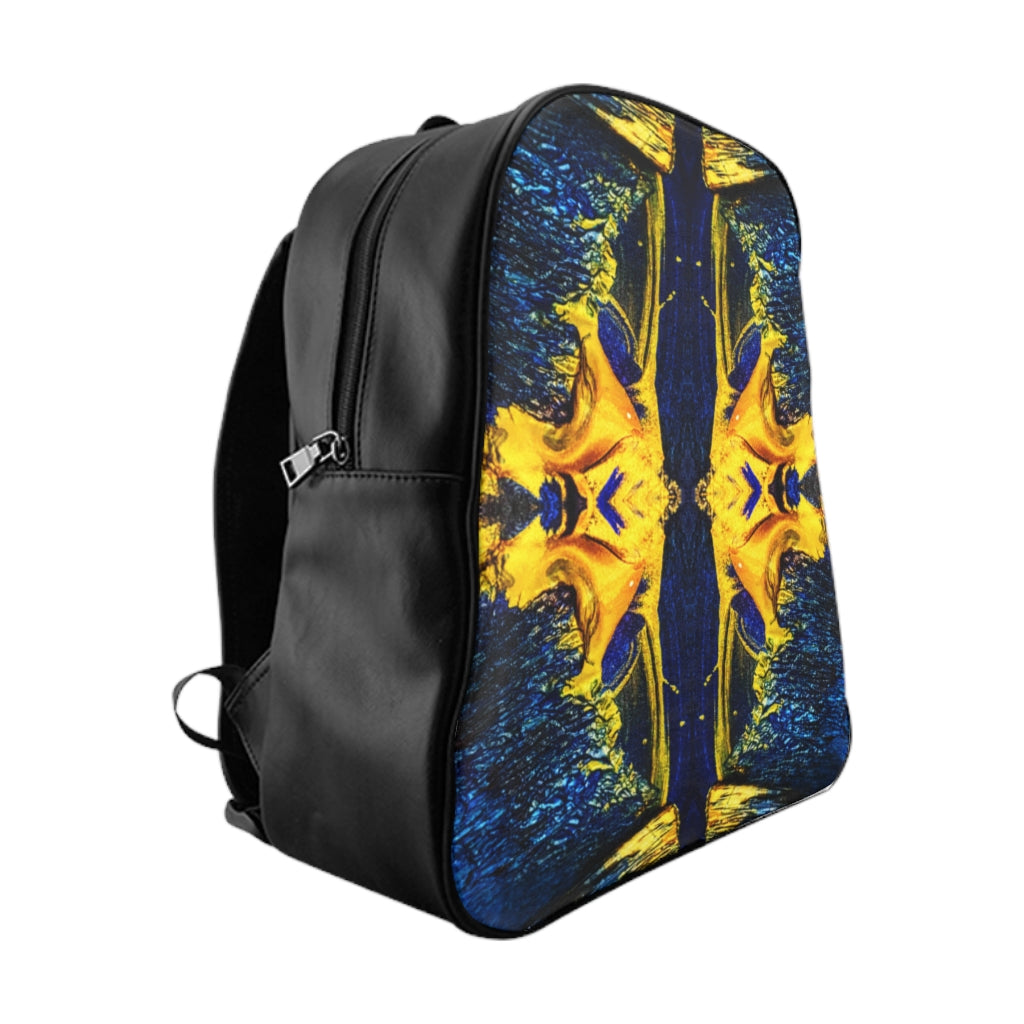 Golden Klecks School Backpack
