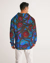 Stained Glass Frogs Men's Hoodie